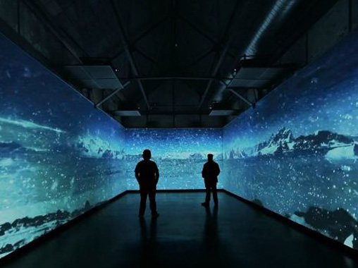 折幕投影-L折幕投影-多折幕投影-三折幕投影-五折幕投影-蘇州好奇數字科技